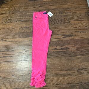 Ralph Lauren girls leggings size M 8-10 NWT